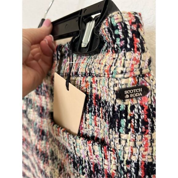 Scotch & Soda Short Tweed Skirt NEW - Picture 10 of 13